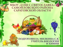 Презентация Тест по теме Плоды и семена. Распространение плодов и семян