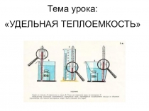 Презентация по физике для 8 класса на тему: Удельная теплоемкость.