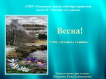 Презентация по окружающему миру Весна
