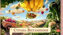Презентация Путешествие в страну Витаминию