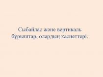 Презентация по математике на тему Геометрияның алғашқы мәліметтері (5 класс)