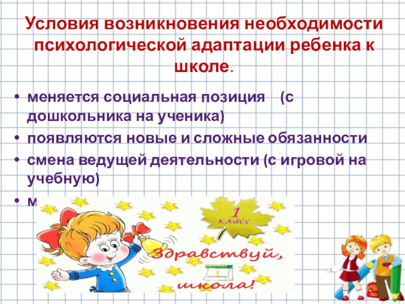 Выступление психолога на родительском собрании будущих первоклассников с презентацией