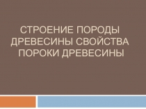 Презентация по дисциплине Строительные материалы и изделия