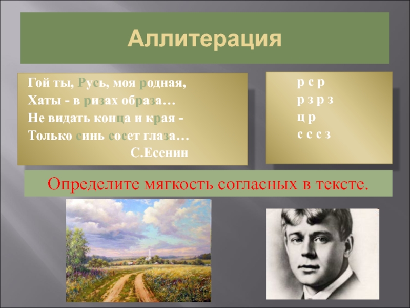 Гой ты русь моя родная хаты. Гой ты Русь моя родная. Гой ты Русь моя родная аллитерация. Гой ты Русь моя родная стихотворный размер. Только синь Есенин.