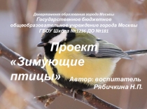 Зимующие птицы