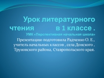 Презентация по литературному чтению на тему: Сказка Репка (1 класс)