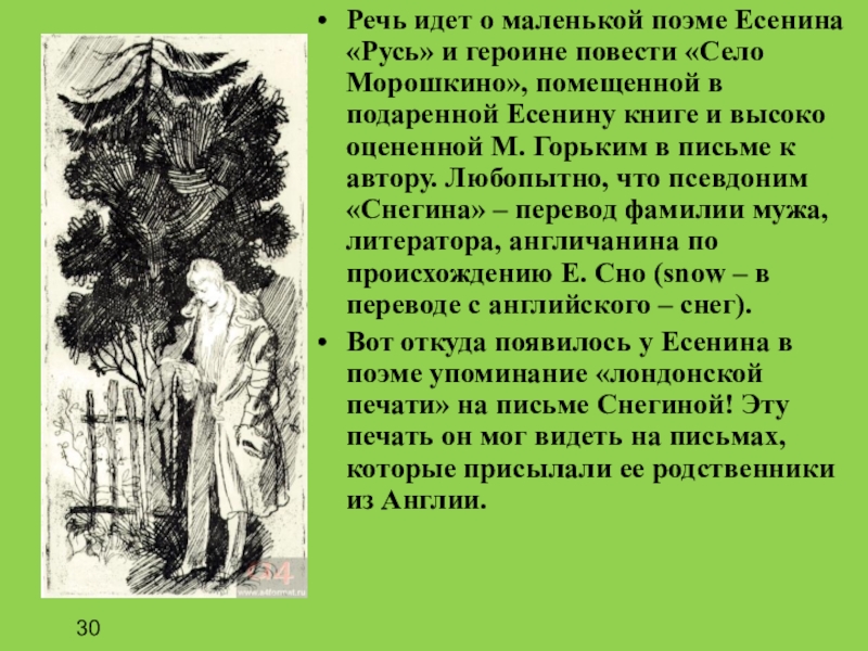 Автор поэмы русь. Поэма Русь Есенин. Письмо Анны Снегиной. Письмо Анны Снегиной к Есенину. Маленькие поэмы Есенина.