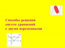 Презентация по алгебре на тему Системы уравнений