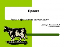 Проект по окружающему миру на тему: Домашние животные