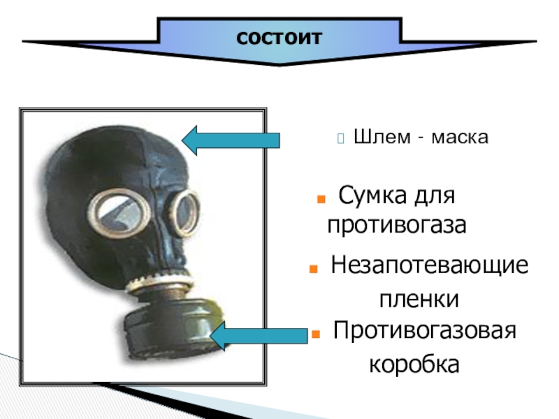 Средство защиты реферат. Шлем маска противогаза. Из чего состоит шлем маска. Незапотевающая пленка для противогаза. Коробка с незапотевающими пленками в противогазе.