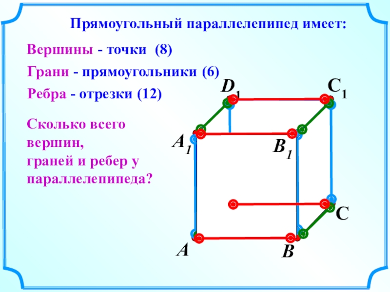 Прямоугольный параллелепипед презентация математика 5 класс виленкин