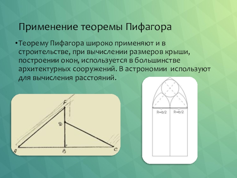 Применение теоремы. Теорема Пифагора в строительстве крыши. Применение теоремы Пифагора. Применение теоремы Пифагора в строительстве. Практическое применение теоремы Пифагора.