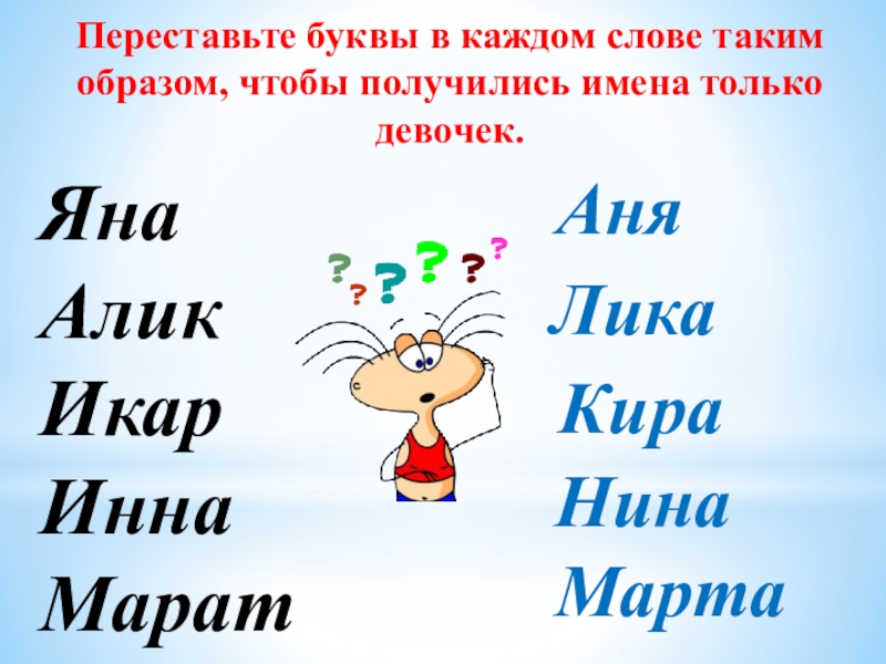 Получилось имя. Переставьте буквы. Переставленные буквы. Переставьте буквы в слове. Игра переставить буквы в слове.