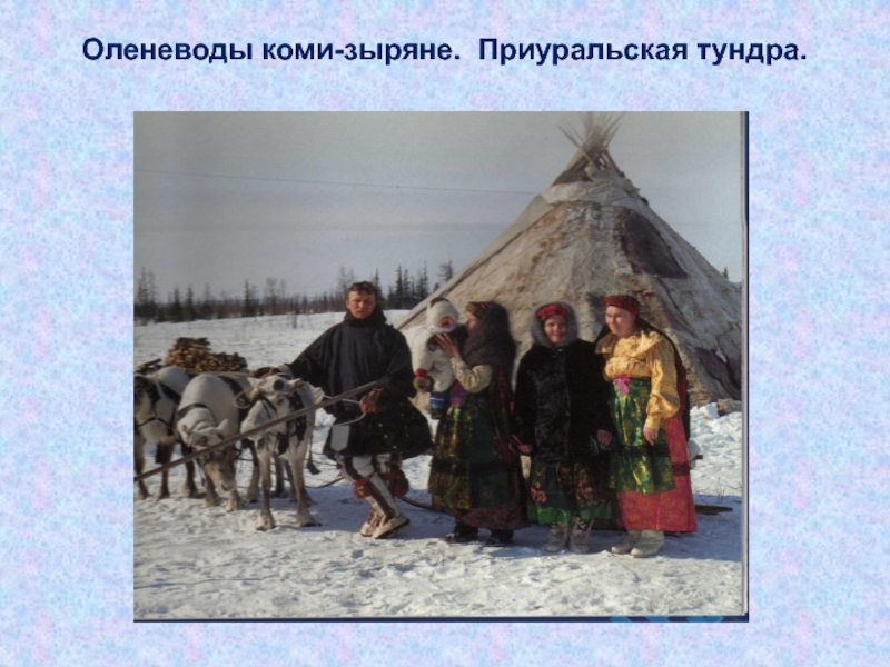 Северный народ коми