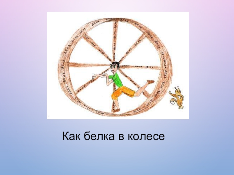 Как белка в колесе картинки