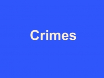 Have you been a victim of a crime?