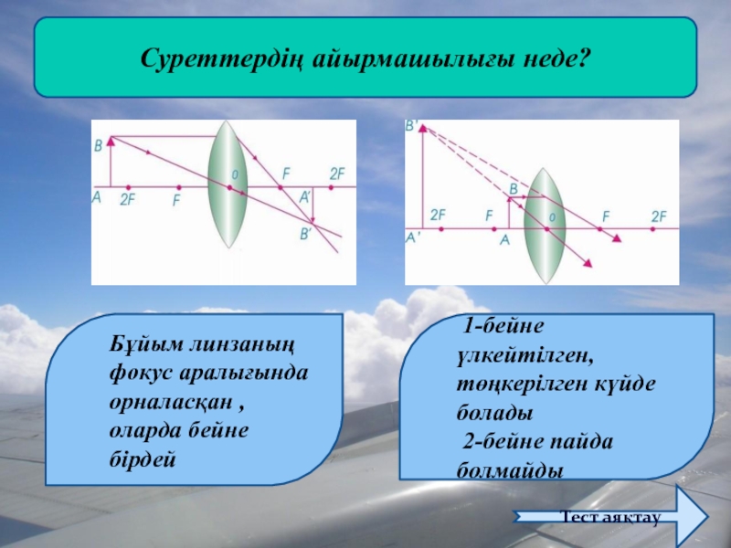 Линзалар линзаның оптикалық күші презентация