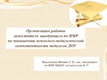 Повышение психолого-педагогической компетентности педагогов ДОУ