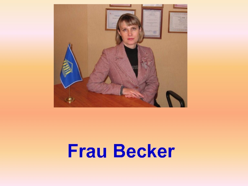 Frau Becker