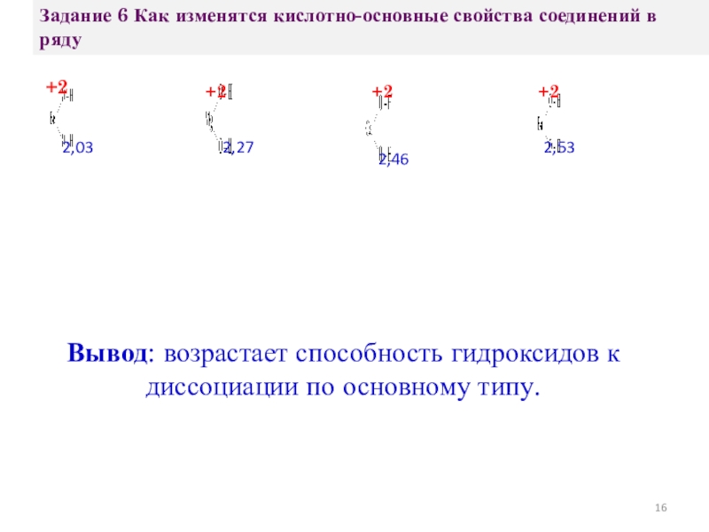 Как изменяются основные свойства водородных соединений