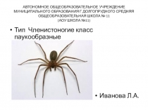 Презентация по биологии на тему Класс Паукообразные