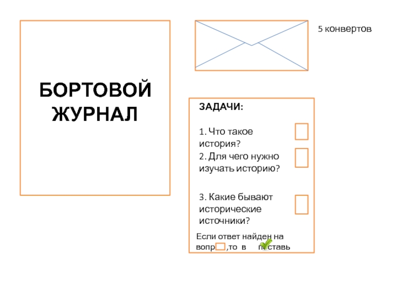 Презентация бортовой журнал