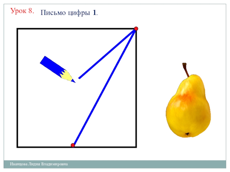 Цифра 1 число 1 презентация 1 класс