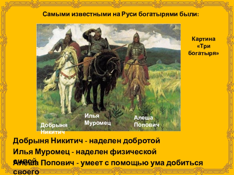 Жил на руси богатырь. Имена богатырей на Руси. Богатырь 4 класс. Самые известные богатыри на Руси. Богатыри Попович Илья Муромец 4 класс.