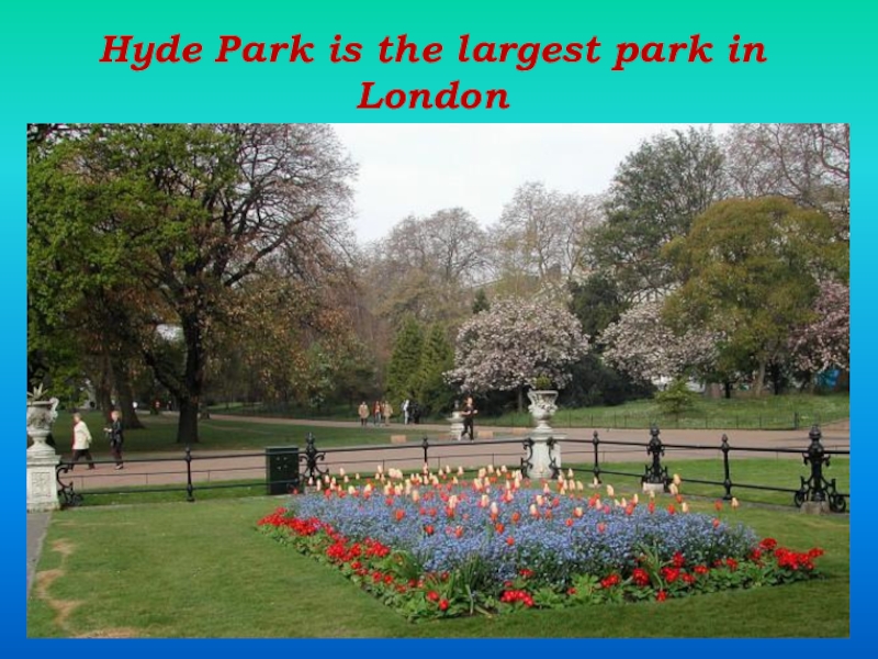 Презентация london parks