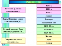 Презентация по истории России Борьба с нашествием крестоносцев.