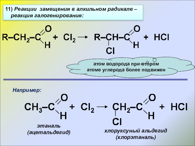 Презентация по химии 10 класс альдегиды