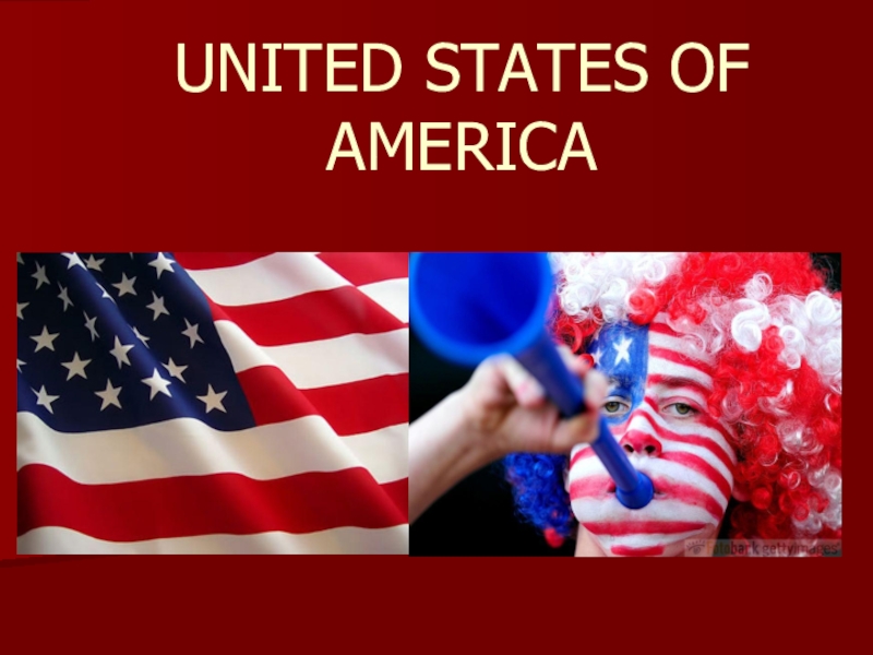 Презентация на тему the united states of america