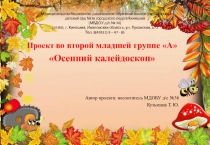 Осенний калейдоскоп (детский сад)