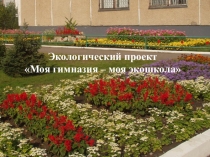 Экологический проект Моя гимназия - моя экошкола