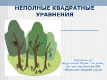 Презентация по математике на тему