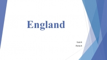 Презентация по английскому языку на тему: England  (6 класс)