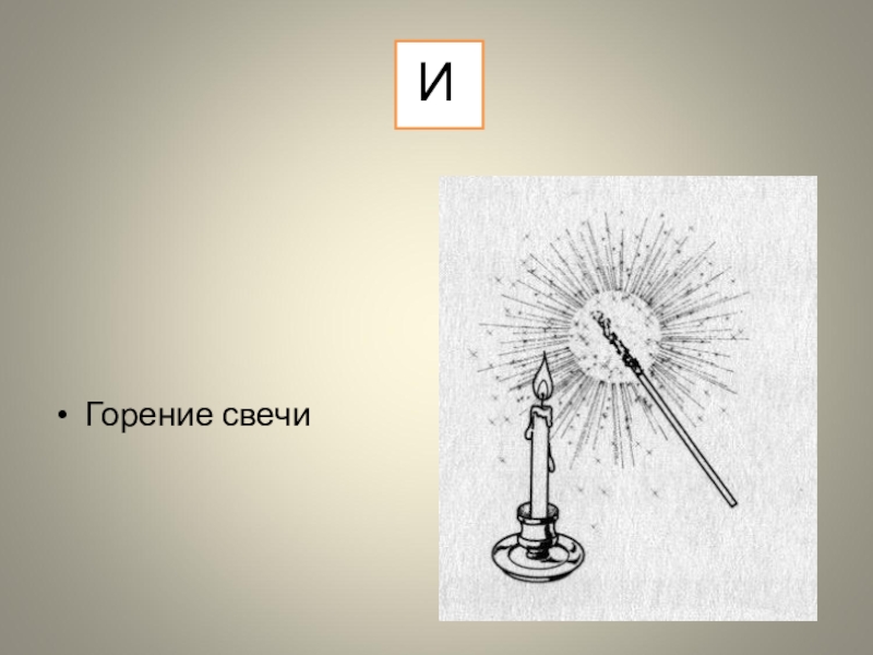 Горение свечи это химическое явление. Химические явления за окном рисунок.