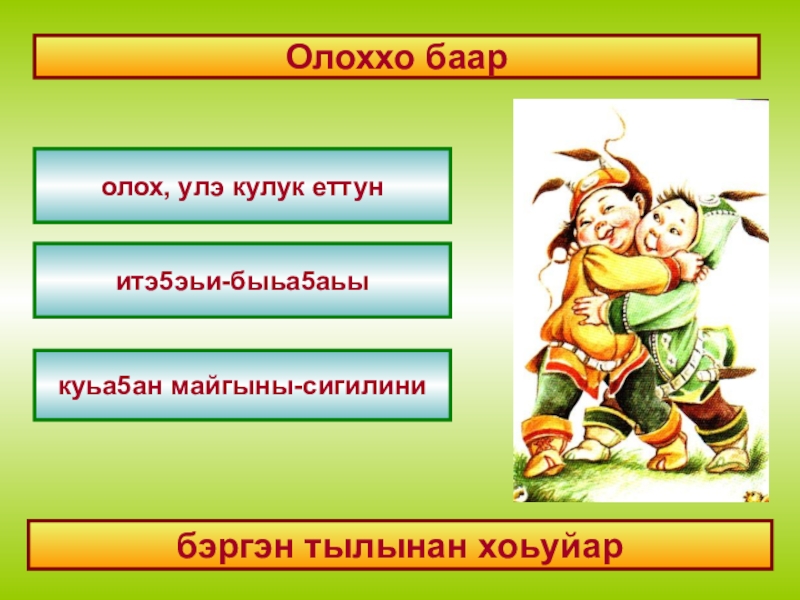 О5о саас туьунан хоьооннор сахалыы. Чабыр5ах. Чабыр5ах презентация. Чабыр5ах о5олорго. Чабыр5ах диэн тугуй.