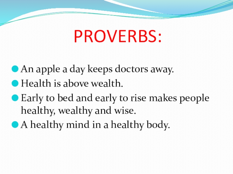 Proverb перевод. Proverbs. Easy Proverbs. Health is above Wealth текст. Good Proverbs.