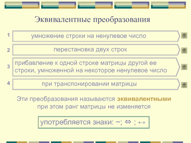 элементарный преобразователь матрицы. матрица преобразования. эквивалентные матрицы. эквивалентные матрицы. эквивалентные матрицы.