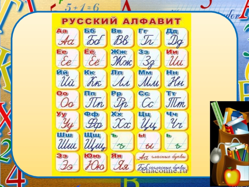 Фото алфавита русского языка печатные буквы