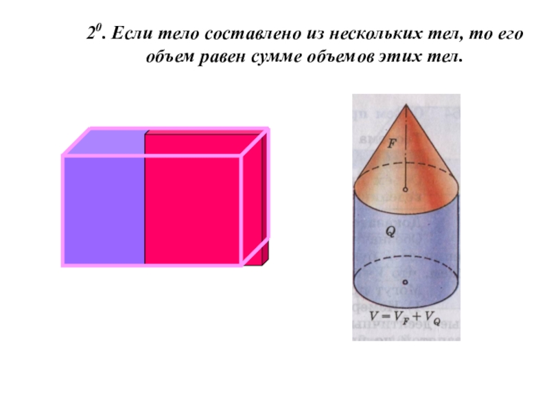 Понятие объема 5 класс презентация