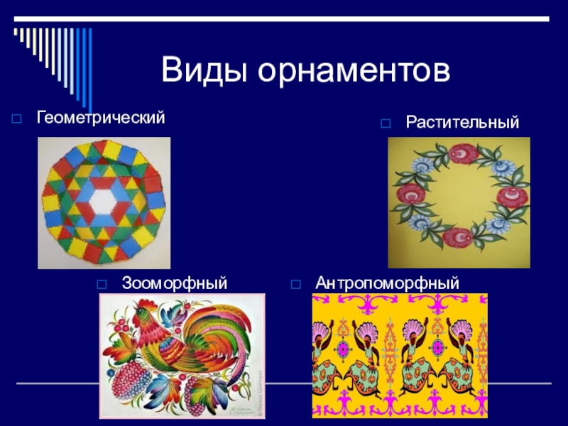 Типы и виды узоров. Виды орнамента. Виды орнамента растительный зооморфный геометрический. Геометрический, растительный, зооморфный.. Орнамент геометрический растительный зооморфный.