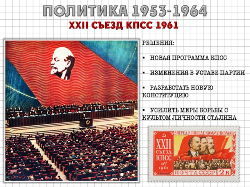 Культура в ссср в 1953 1964 презентация