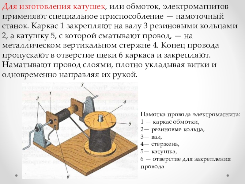 Презентация электромагниты и их применение 8 класс