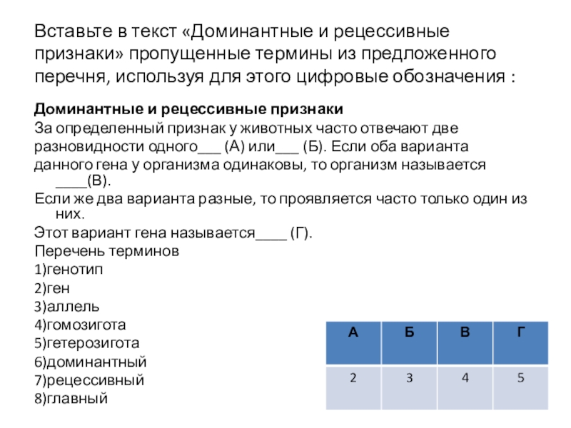 Вставьте в текст ткани человека. Вставьте в текст пропущенные термины. Вставьте в текст пропущенные термины из предложенного перечня. Вставь в текст пропущенные термины. Рецессивный признак обозначается.