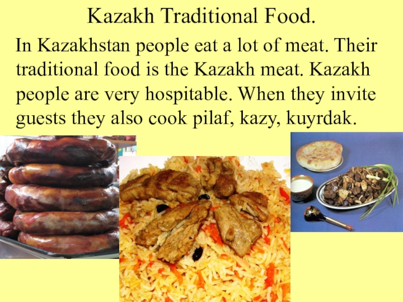 Talk about family food traditions using. Food and Drink презентация. Traditional English food презентация. Traditions and Customs of Kazakhstan. Traditional English food 6 класс.