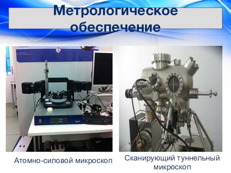 Метрологическое обеспечение Атомно-силовой микроскопСканирующий туннельный микроскоп
