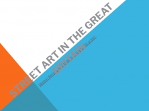 Theme : Street art in the Great britain