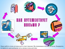 КПрезентация Как путешествует письмо